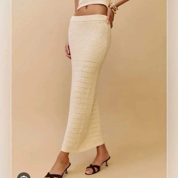 Reformation Ember Sweater Set, XS - Picture 2 of 5